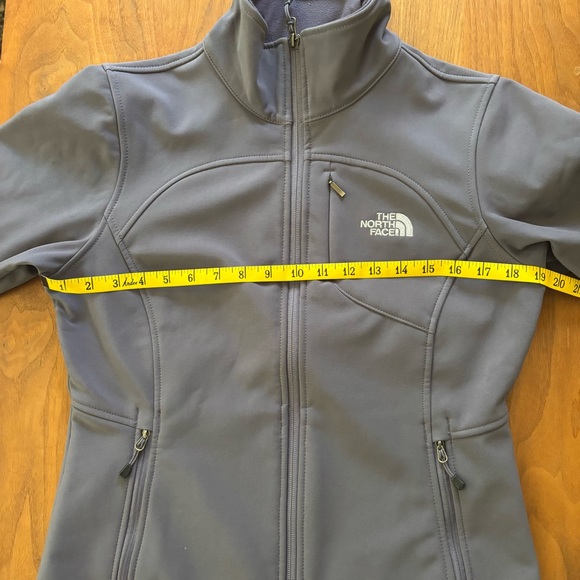 The North Face Women’s Small Soft Shell Apex Heather Purple Grey Gray - Picture 9 of 9